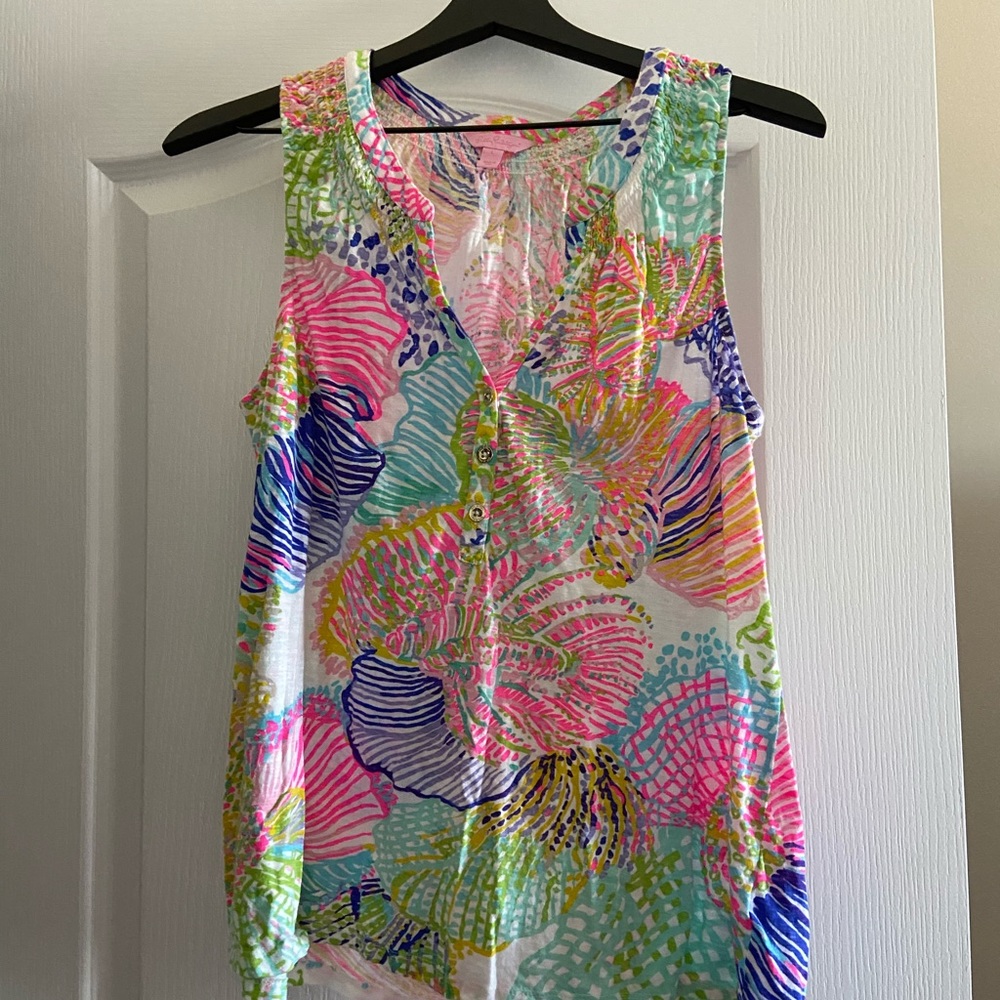 Lilly Pulitzer Tank Top Blouse